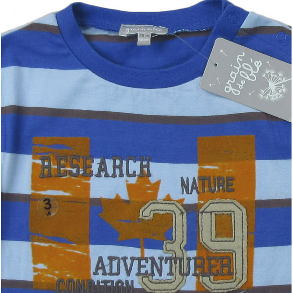 T-Shirt neuf - GRAIN DE BLÉ - 3 ans (98)