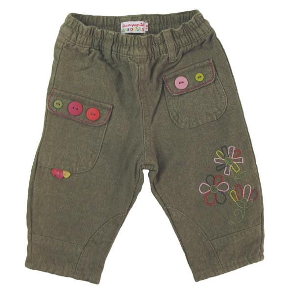 Pantalon doublé - COMPAGNIE DES PETITS - 6 mois