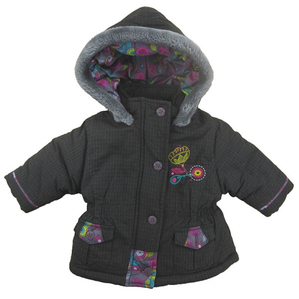 Manteau doublé polaire - LA COMPAGNIE DES PETITS - 3 mois