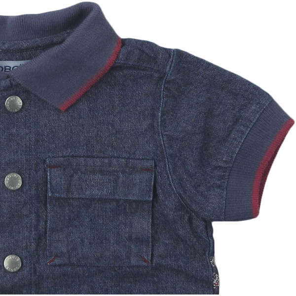 Chemise en jeans - OBAÏBI - 6 mois (68)