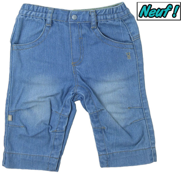 Jeans neuf - OBAÏBI - 6 mois (68)