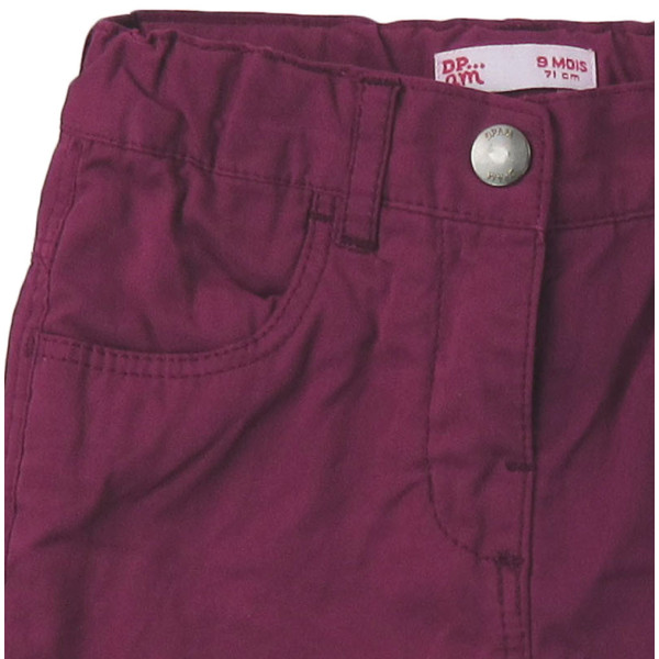 Pantalon doublé polaire - DPAM - 9 mois (71)