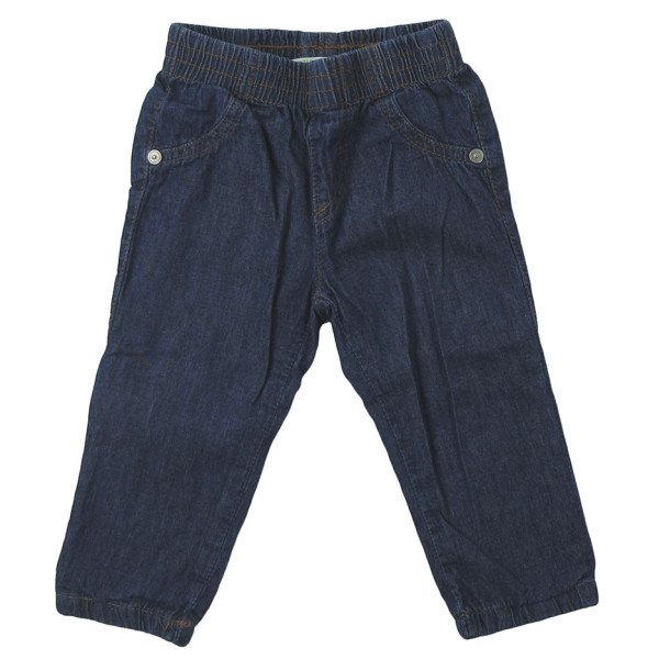 Jeans doublé - BENETTON - 6-9 mois (68)