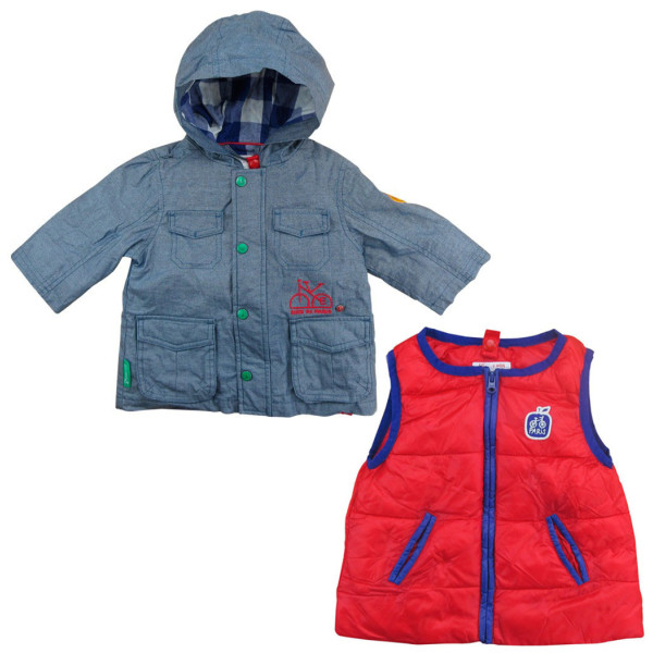 Veste 2 en 1 - DPAM - 6-9 mois (71)