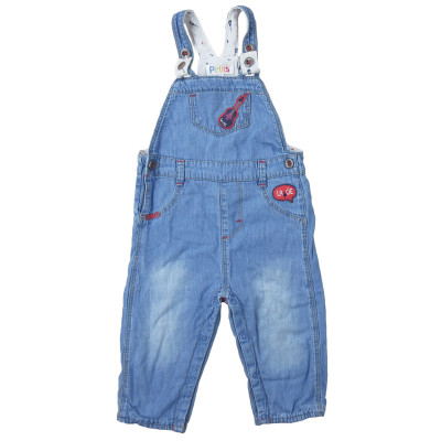 Salopette en jeans - COMPAGNIE DES PETITS - 9 mois