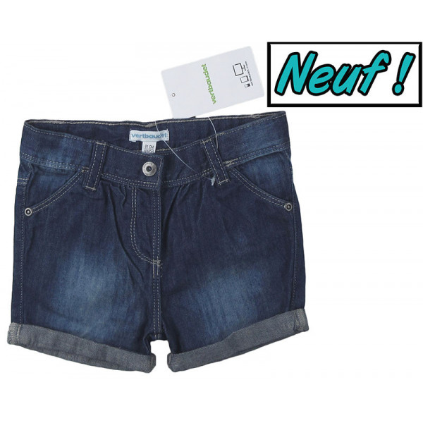 Short en jeans neuf - VERTBAUDET - 18 mois (81)