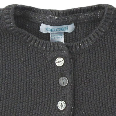 Gilet pailletté - OBAÏBI - 12 mois (74)