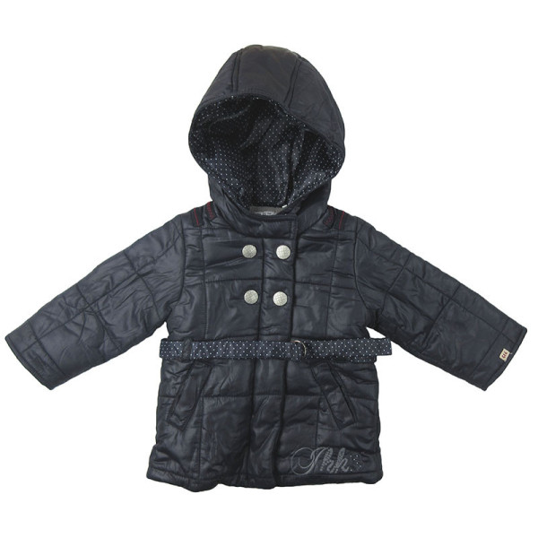 Manteau doublé polaire - IKKS - 12 mois (74)