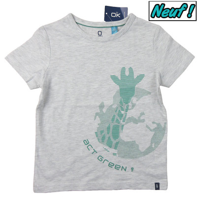 T-Shirt neuf - OKAÏDI - 5 ans (110)