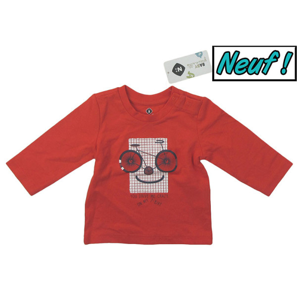Nieuw T-shirt - GRAIN DE BLE - 3 maanden (59)