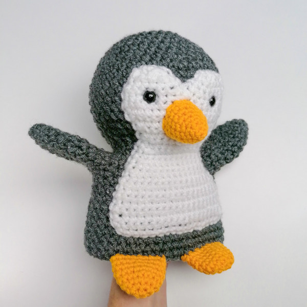 Marionnette - pingouin