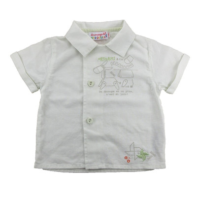 Chemise en lin - LA COMPAGNIE DES PETITS - 6 mois