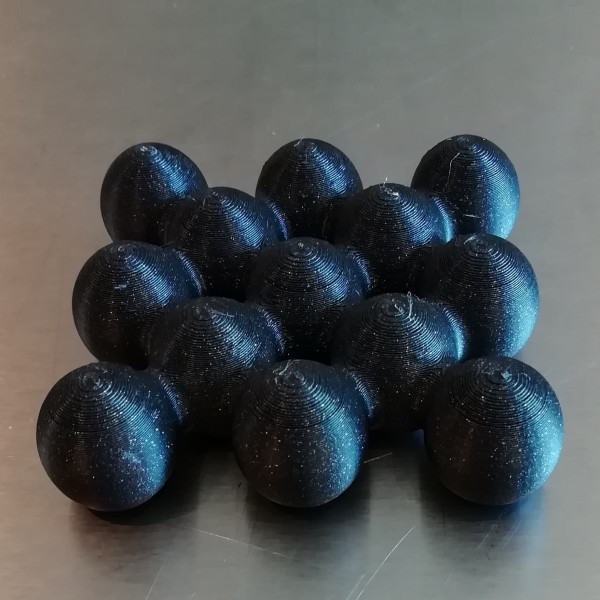 Zelfgemaakt zeepbakje - PLA Glanzend zwart