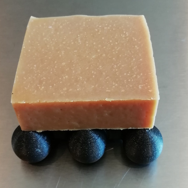 Zelfgemaakt zeepbakje - PLA Glanzend zwart