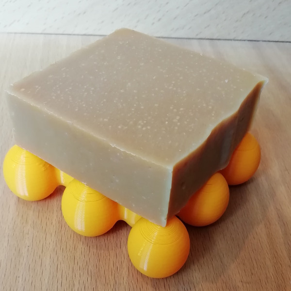 Porte-savon fabriqué par nos soins - PLA Orange