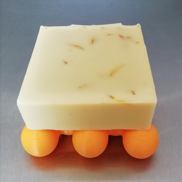 Porte-savon fabriqué par nos soins - PLA Orange