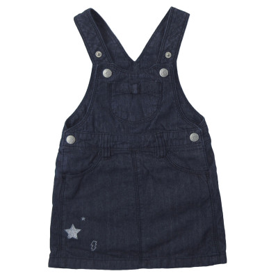 Robe en jeans - GRAIN DE BLÉ - 12 mois (74)