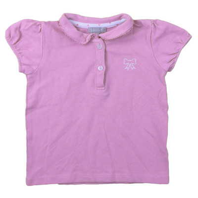Kurzarm-Poloshirt - Grain de blé - 18 Monate 80 cm