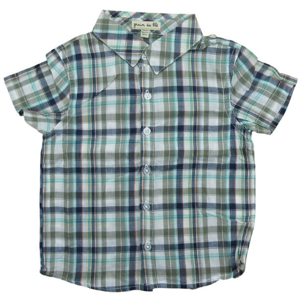 Chemise - GRAIN DE BLÉ - 6 mois (67)