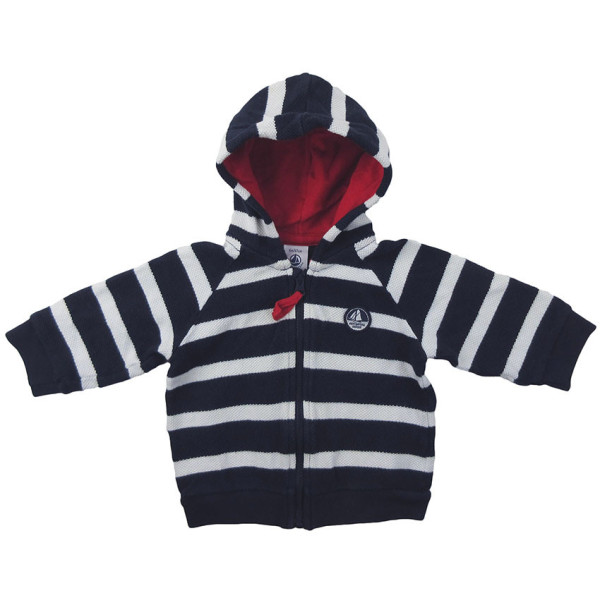 Gilet - PETIT BATEAU - 6 mois (67)