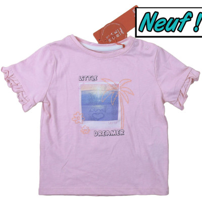 T-Shirt neuf - s.OLIVER - 12 mois (80)