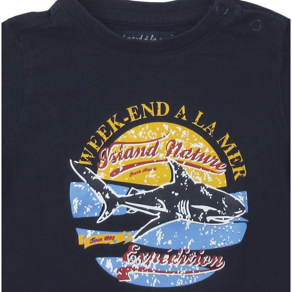 T-Shirt - WEEKEND A LA MER - 12 maanden