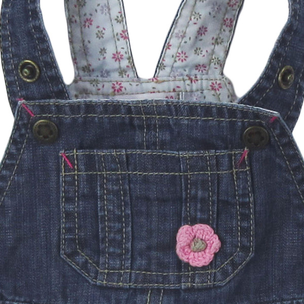 Robe en jeans - GRAIN DE BLÉ - 3 mois (60)