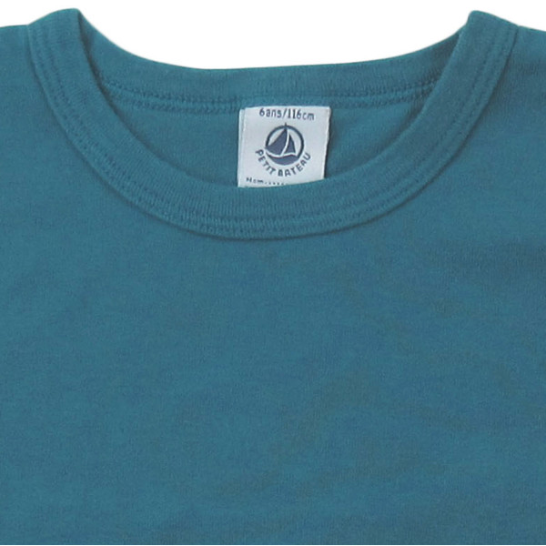 T-Shirt - PETIT BATEAU - 6 jaar (116)