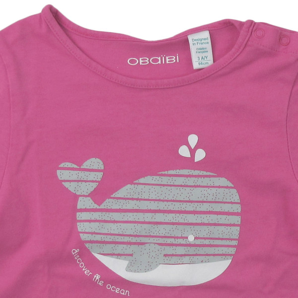 T-Shirt - OBAÏBI - 3 ans (98)