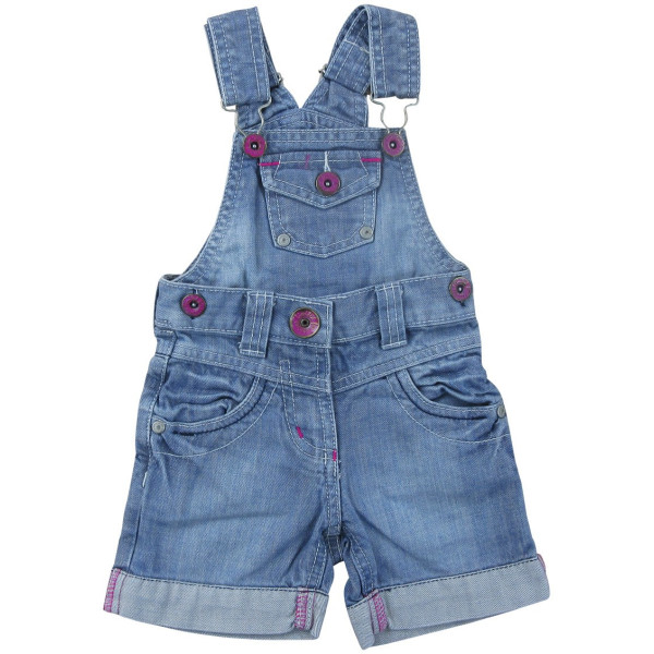 Salopette-Short - NOPIIES - 6 mois (68)