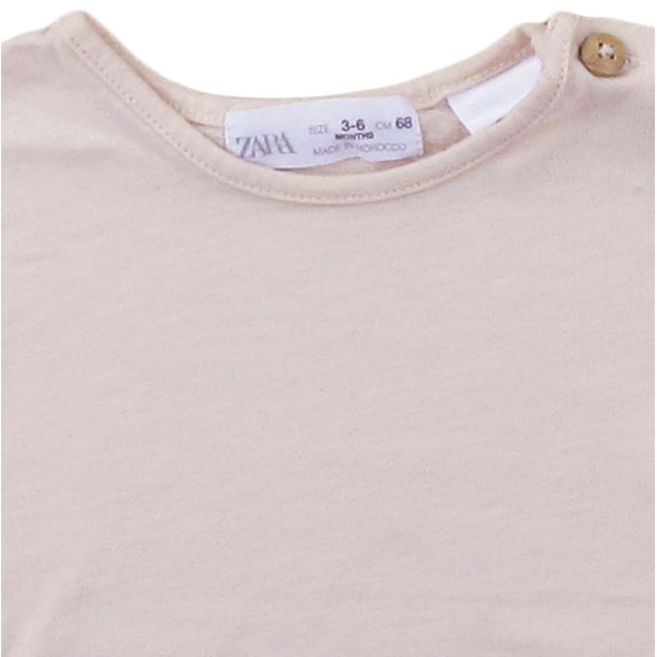 T-Shirt - ZARA - 3-6 maanden (68)