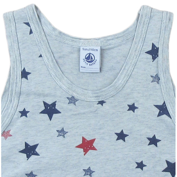 span Miles meloen Hemdjes - PETIT BATEAU - 5 jaar (110)