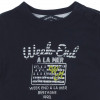 T-Shirt - WEEKEND A LA MER - 6 mois