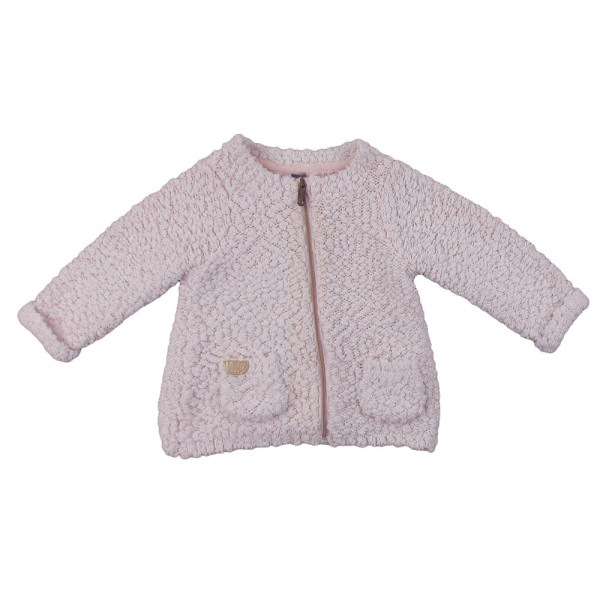 Gilet polaire rose pâle - 6 mois (67)