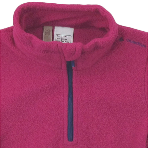 Fleece - QUECHUA - 12-18 maanden (77-83)