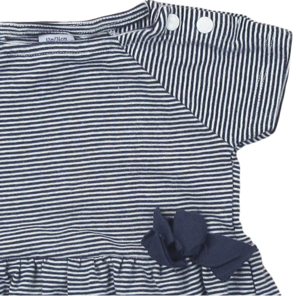 Jurk - PETIT BATEAU - 12 maanden (74)