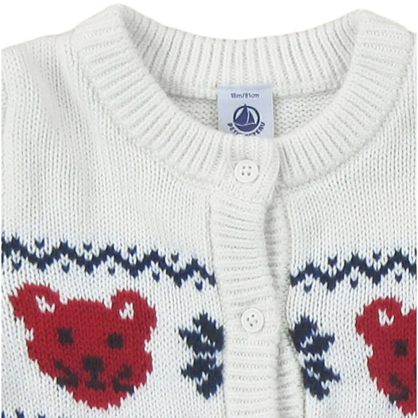 Gilet - PETIT BATEAU - 18 mois (81)