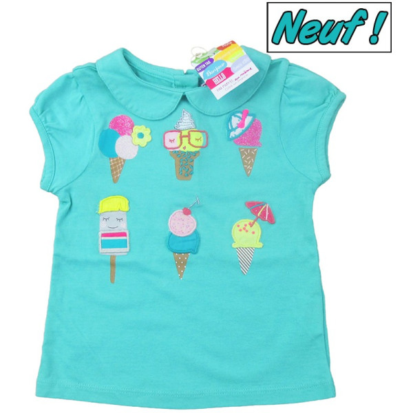 T-Shirt neuf - DPAM - 6 mois (67)