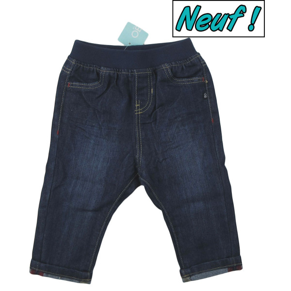 Jeans neuf - OBAÏBI - 12 mois (74)