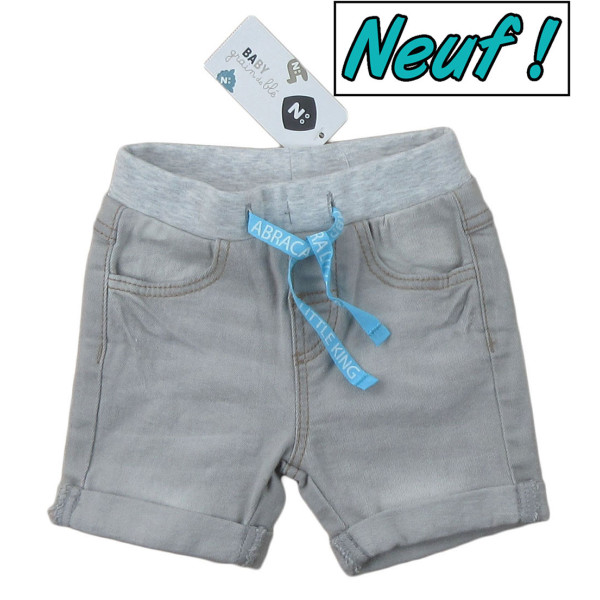 Short en jeans neuf - GRAIN DE BLÉ - 6 mois (68)