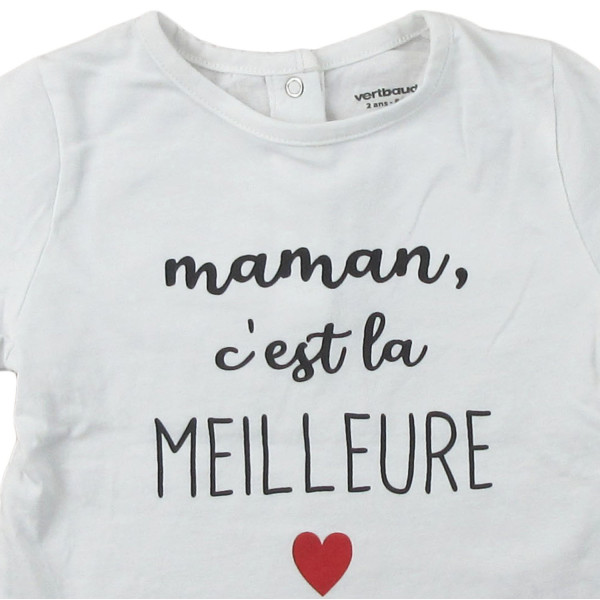 T-Shirt - VERTBAUDET - 2 ans (86)