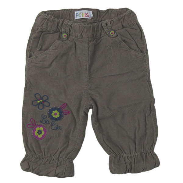 Pantalon doublé - COMPAGNIE DES PETITS - 6 mois