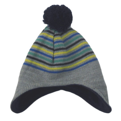Bonnet doublé polaire - GRAIN DE BLÉ - 6-9 mois (44cm)
