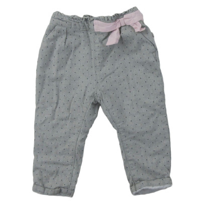Pantalon doublé - OBAÏBI - 18 mois (80)