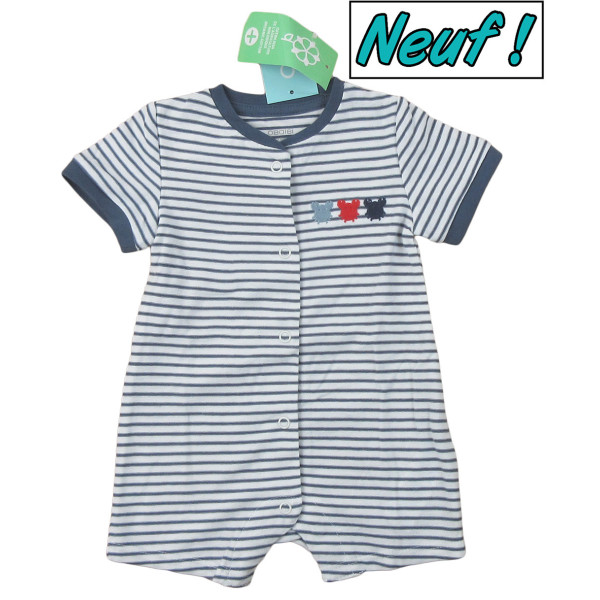 Nieuwe korte jumpsuit - OBAÏBI - 3 maanden (59)