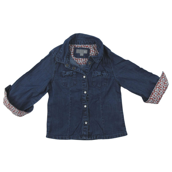 Blouse en jeans - JBC - 6 mois (68)