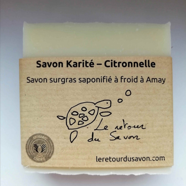 Savon Karité Citronnelle
