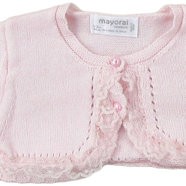 Gilet dentelle - MAYORAL - 1-2 mois (60)