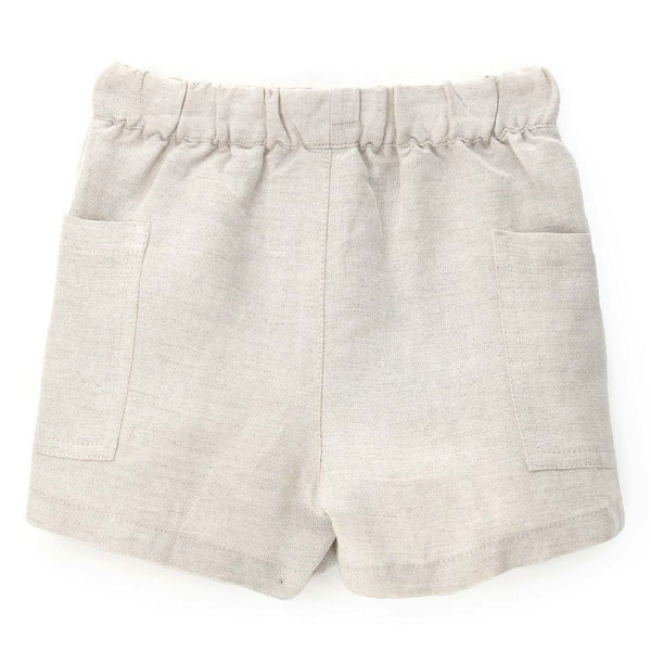 Short en lin - ORIGINAL MARINES - 6-9 mois