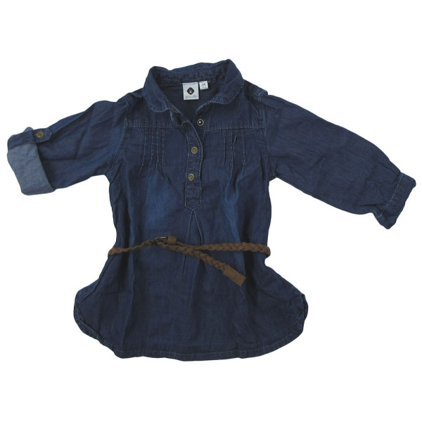 Robe en jean - GRAIN DE BLÉ - 6 mois (68)